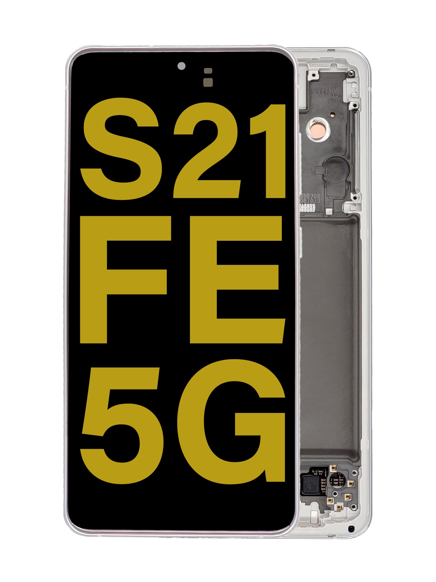 SGS S21 FE 5G (Int Version) Screen Assembly (With The Frame) (Refurbished) (White)