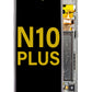 OLED Assembly with Frame for Galaxy Note 10 Plus N975 (AURA WHITE) (Premium)