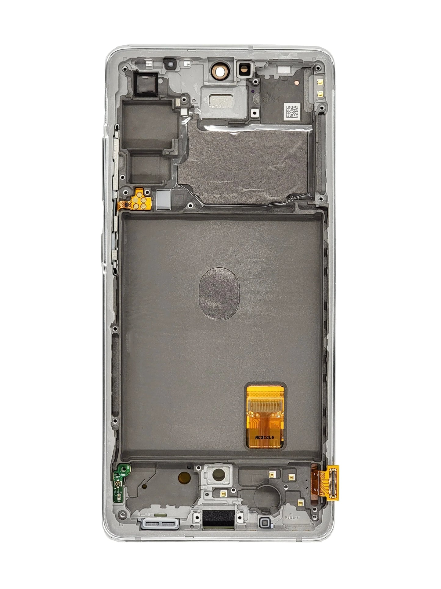 OLED Assembly with Frame for Galaxy S20 FE (G780) (CLOUD WHITE) (Premium)