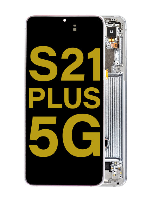 SGS S21 Plus (5G) Screen Assembly (With The Frame) (Service Pack) (Phantom Silver)