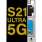 SGS S21 Ultra (5G) Screen Assembly (With The Frame) (Refurbished) (Phantom Silver)