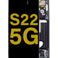 SGS S22 (5G) Screen Assembly (With The Frame) (Service Pack) (Phantom Black)