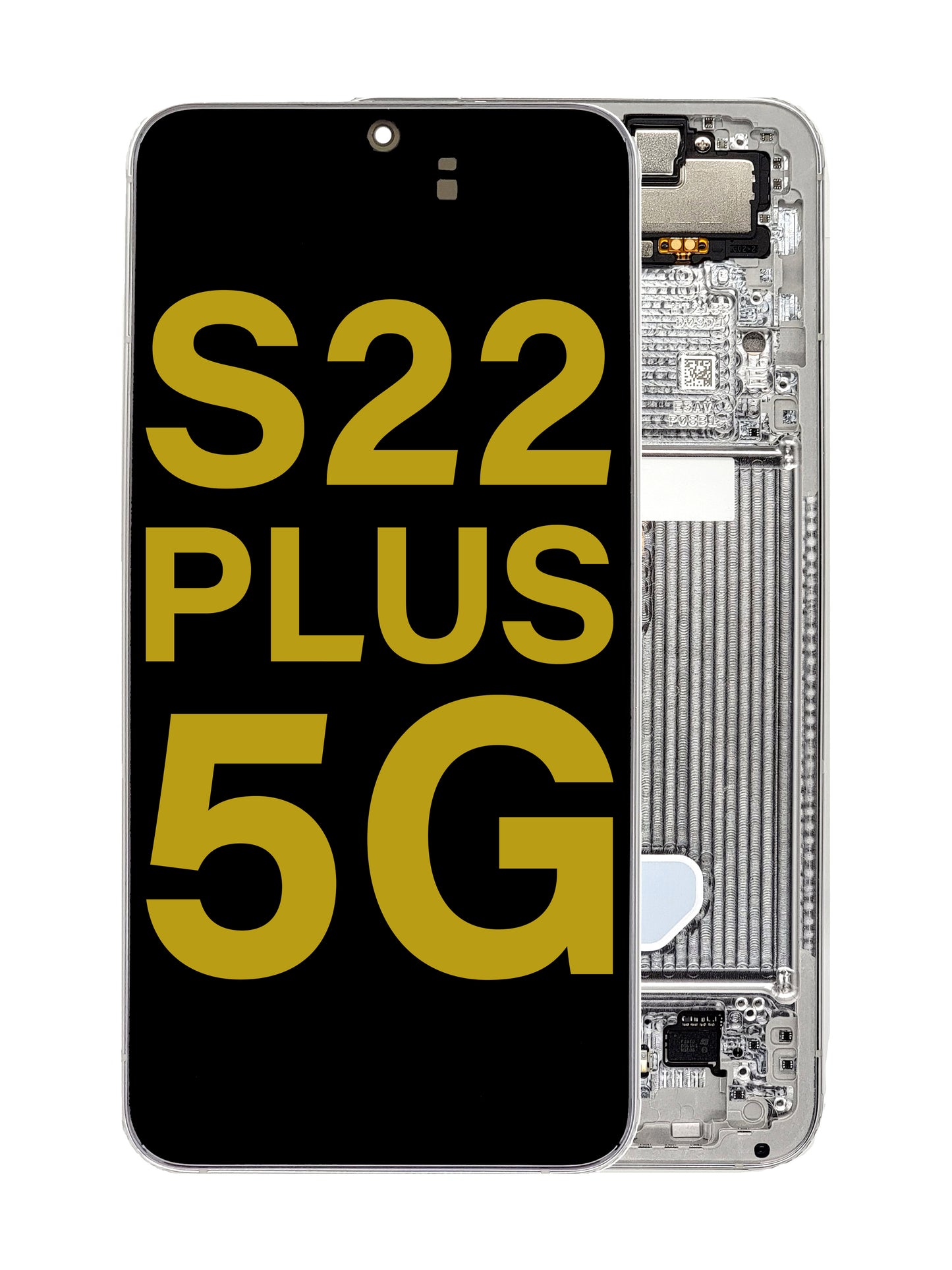 SGS S22 Plus 5G Screen Assembly (With The Frame) (Service Pack) (White)