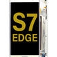 SGS S7 Edge Screen Assembly (With The Frame) (Refurbished) (White Pearl)