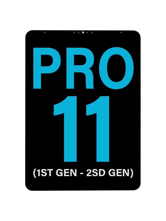 iPad Pro 11 (1st / 2nd Gen) Screen Assembly (FOG) (Black)