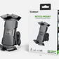 Esoulk - Universal Bike Phone Mount Motorcycle Handlebar Clamp Scooter Clip for iPhone Android GPS - Black