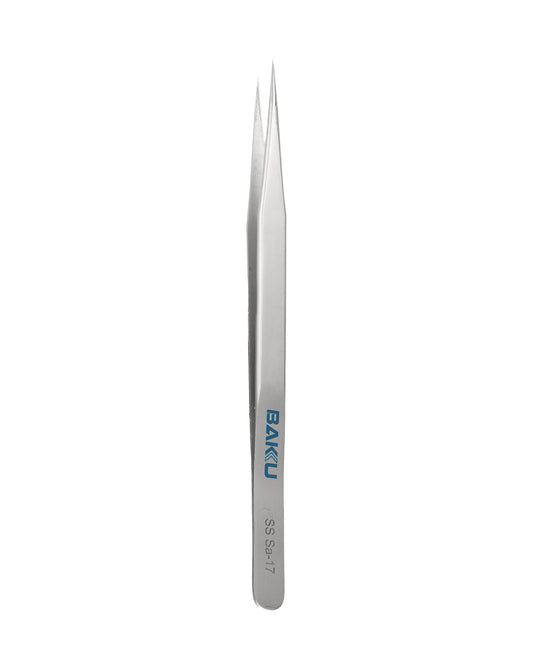 BAKU SS SA-17 Non-Magnetic Stainless Steel Tweezers for Cutting Jumper Wires