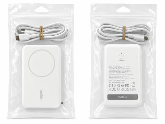 Belkin BoostCharge Magnetic Wireless Power Bank 5K + Stand (in Bag)
