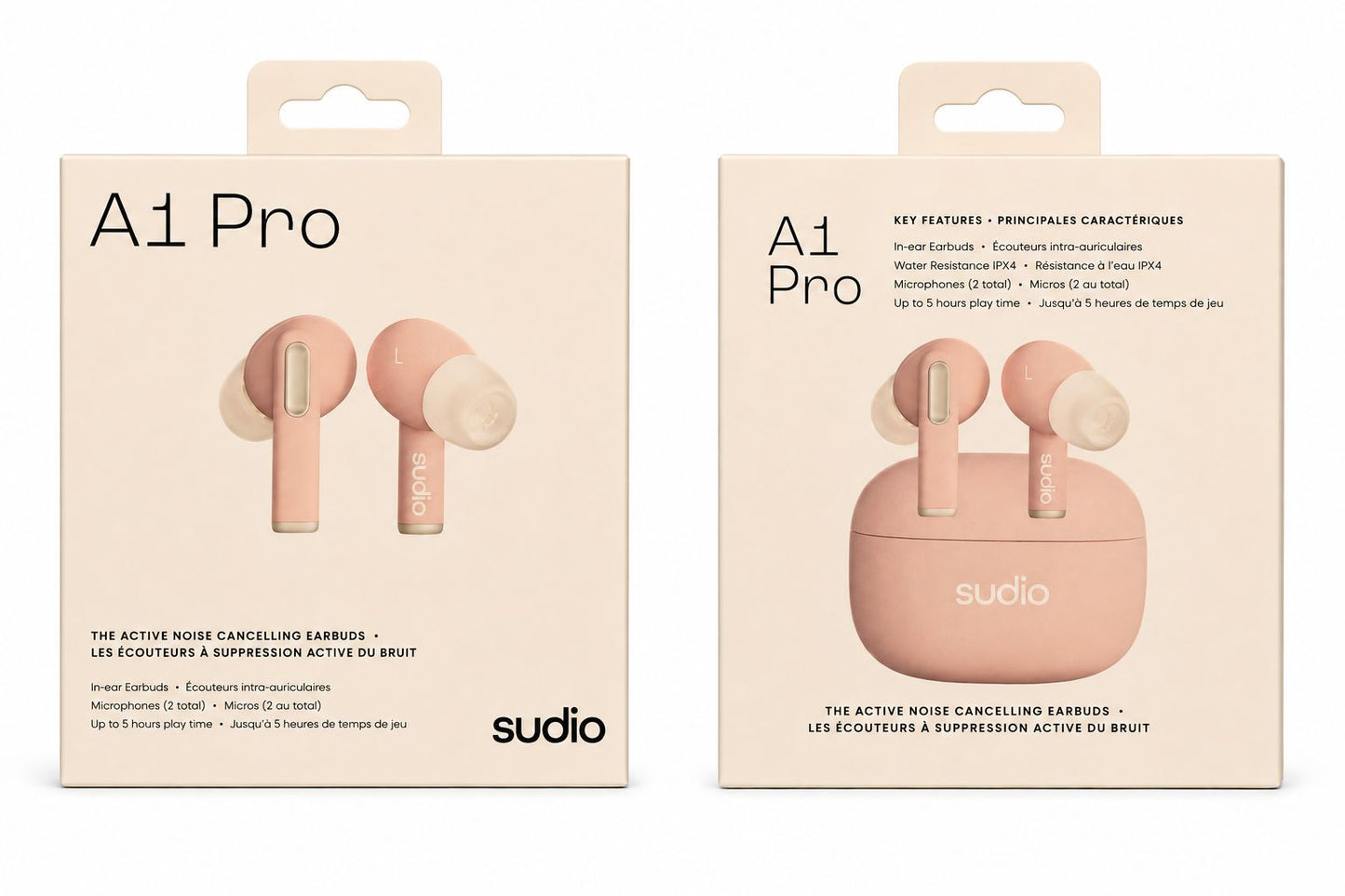 Sudio Audio A1 Pro In-Ear Noise Cancelling True Wireless Earbuds (Open Box)
