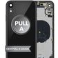 Back Housing Frame with Small Components Pre-Installed for iPhone XR (BLACK) (OEM Pull A Grade)