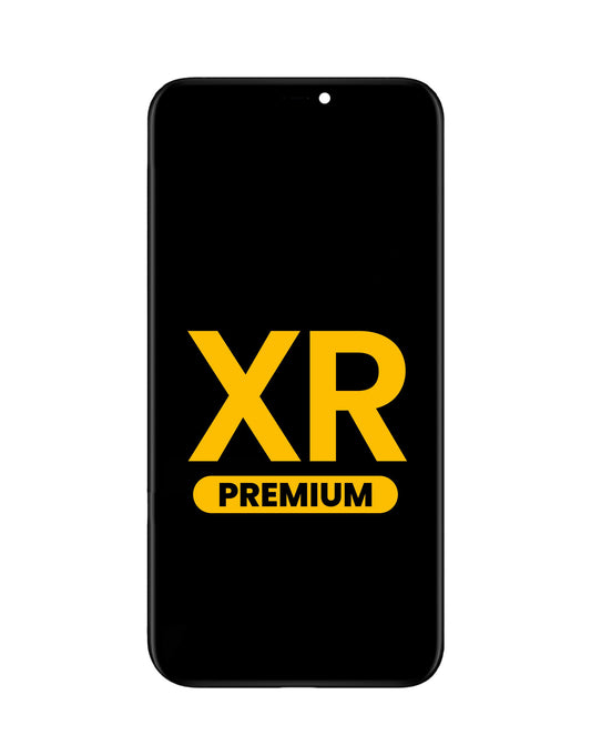 LCD Assembly with Steel Plate for iPhone XR (Premium Assembled)