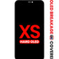 OLED Assembly for iPhone XS (Aftermarket QV8 / Hard) (Exclusive OLED Breakage Warranty)