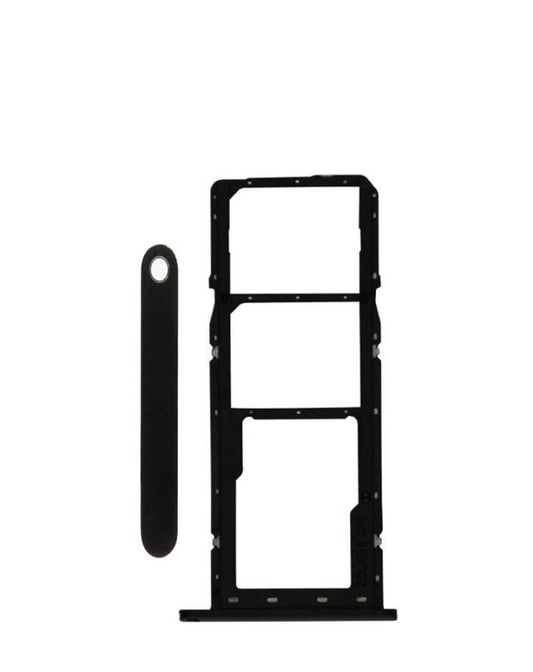 Single Sim Card Tray for Galaxy A01 (A015 / 2019) (BLACK)