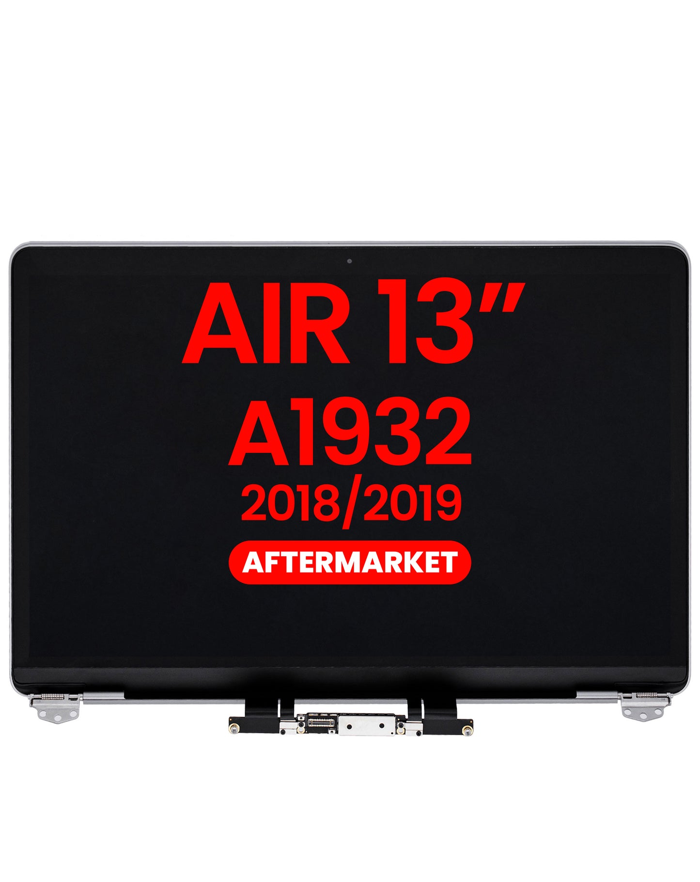 LCD Assembly (SPACE GRAY) (Aftermarket) for MacBook Air 13" Retina (A1932 / Late 2018 / Early 2019)