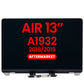 LCD Assembly (SILVER) (Aftermarket) for MacBook Air 13" Retina (A1932 / Late 2018 / Early 2019)