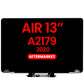 LCD Assembly (SPACE GRAY) (NO LOGO) (Aftermarket) for MacBook Air 13" Retina (A2179 / Early 2020)