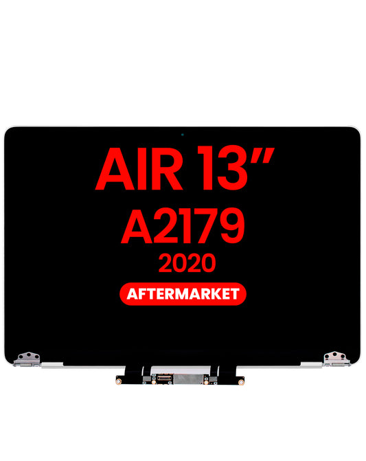 LCD Assembly (SILVER) (NO LOGO) (Aftermarket) for MacBook Air 13" Retina (A2179 / Early 2020)