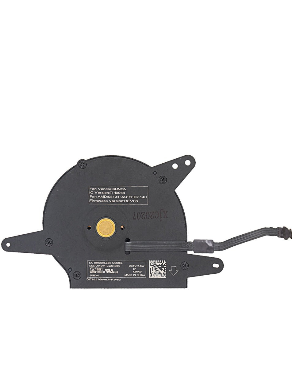 Cooling Fan for MacBook Air 13" Retina (A1932 / Late 2018 / Early 2019 / Mid 2019 / A2179 / Early 2020 / A2337 / Late 2020)