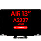 LCD Assembly (SILVER) (NO LOGO) (Aftermarket) for MacBook Air 13" Retina (A2337 / Late 2020) (M1)