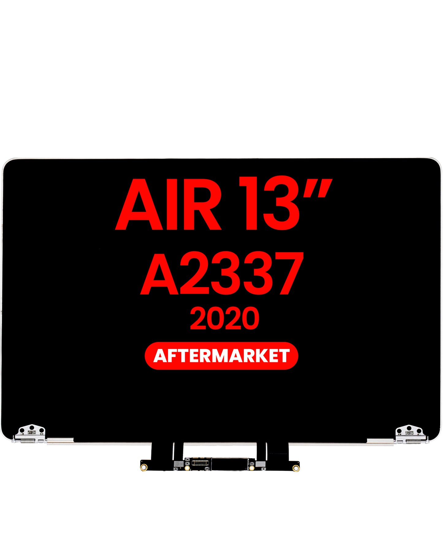 LCD Assembly (SILVER) (NO LOGO) (Aftermarket) for MacBook Air 13" Retina (A2337 / Late 2020) (M1)