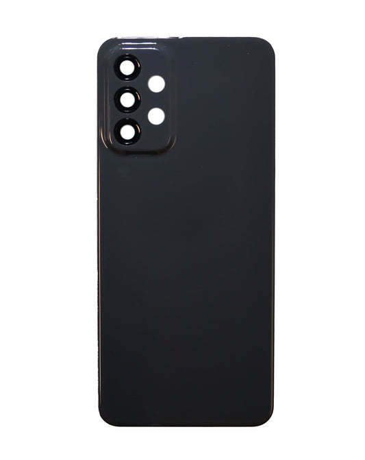 Back Glass for Galaxy A23 (A235 / 2022) (NO LOGO) (BLACK)