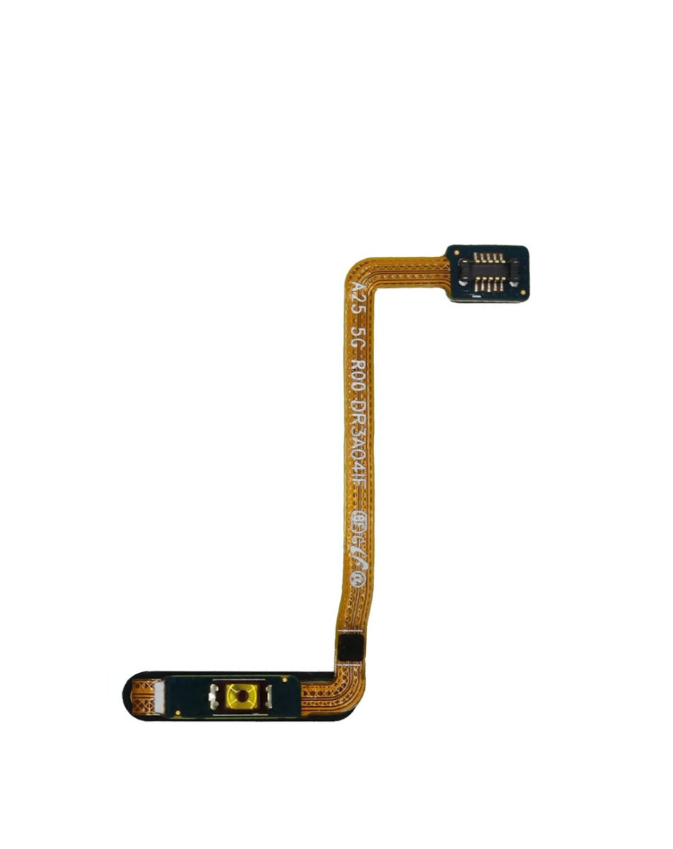 Fingerprint Sensor Flex Cable for Galaxy A25 5G (A256 / 2023) (BLACK)