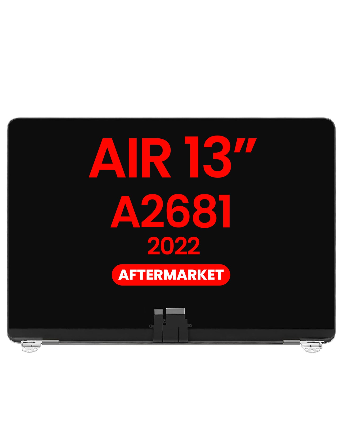 LCD Assembly (STARLIGHT) (NO LOGO) (Aftermarket) for MacBook Air 13" (A2681 / Mid 2022)