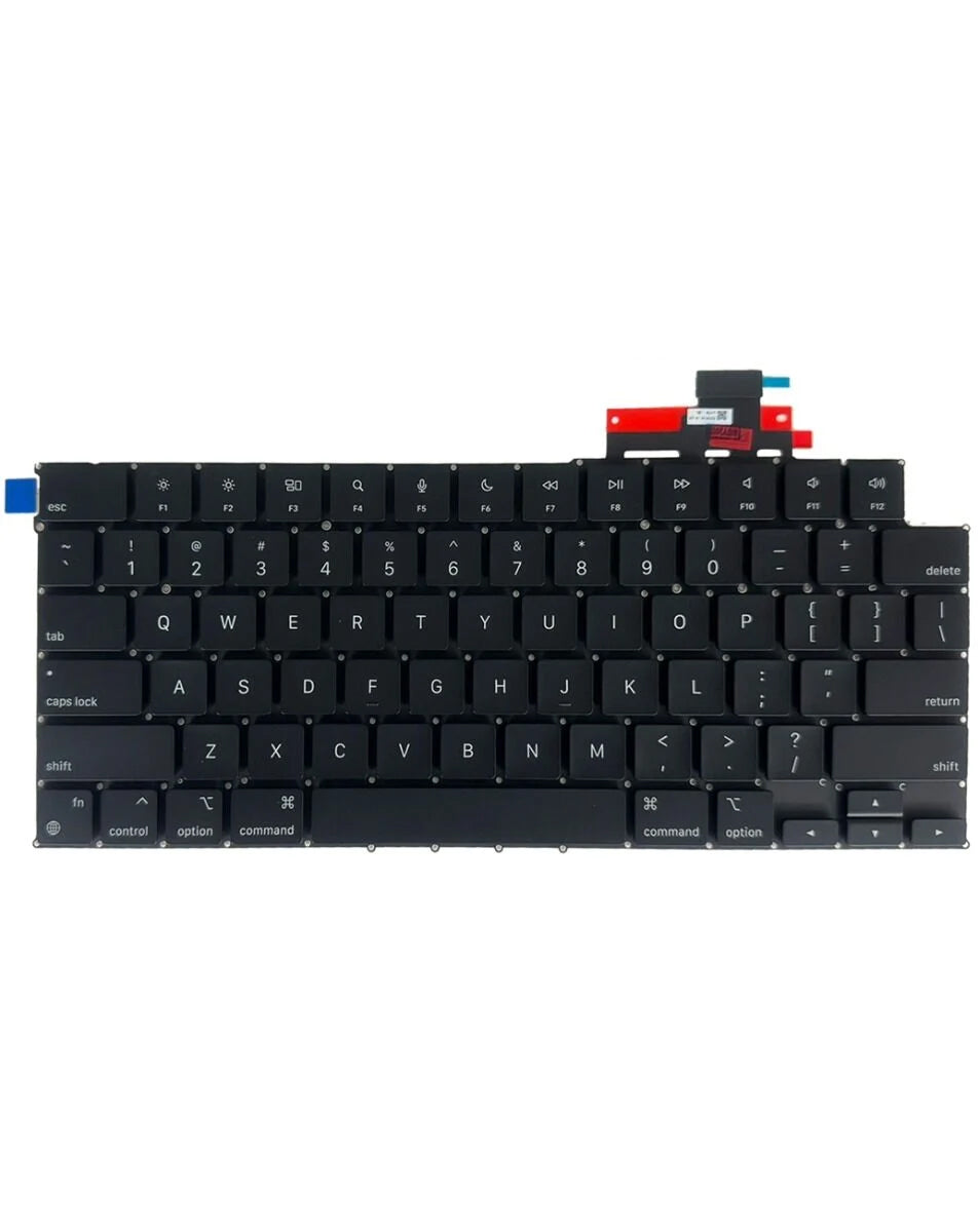 US Keyboard with Backlight & Screws for MacBook Air 15" (A2681 / Mid 2022)