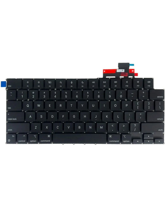 US Keyboard with Backlight & Screws for MacBook Air 15" (A2681 / Mid 2022)