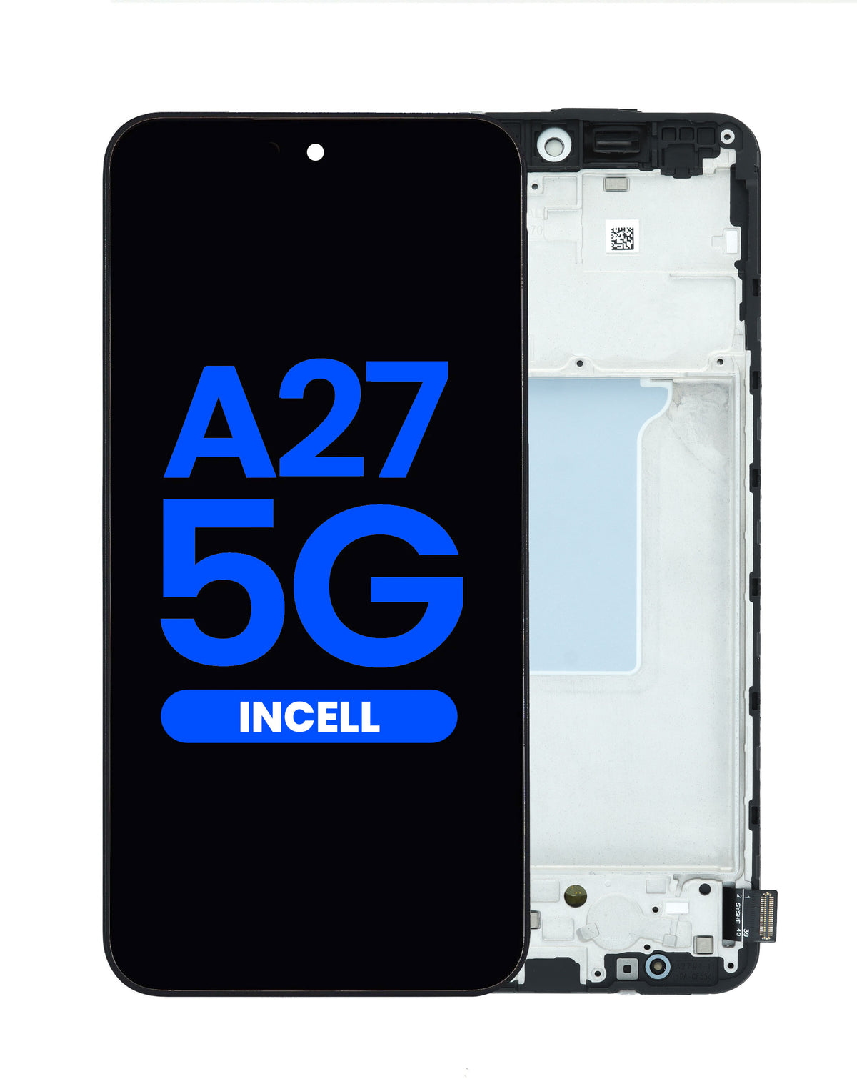 LCD Assembly with Frame for Galaxy A27 5G (A276 / 2025) (6.58") (Black) (Aftermarket Incell)