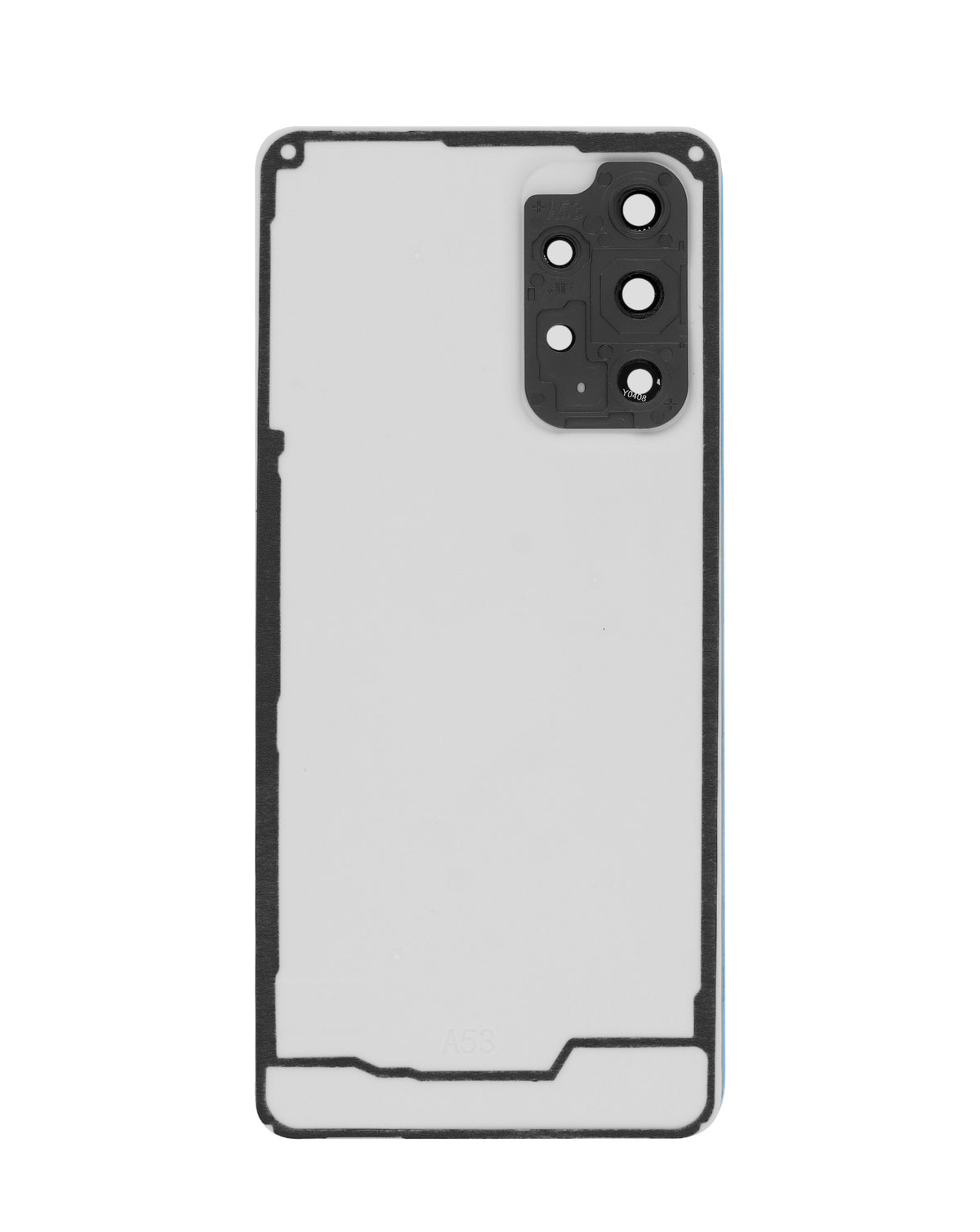 Back Glass with Camera Lens and Adhesive for Galaxy A53 5G (A536 / 2022) (NO LOGO) (WHITE)