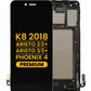 LCD Assembly with Frame for LG K8 (2018) / Aristo 3 Plus / Aristo 3 / Aristo 2 Plus / Aristo 2 / Phoenix 4 (Premium)