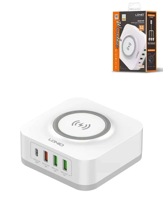 LDNIO AW004 QC3.0/PD Desktop Wireless Charger (32W)