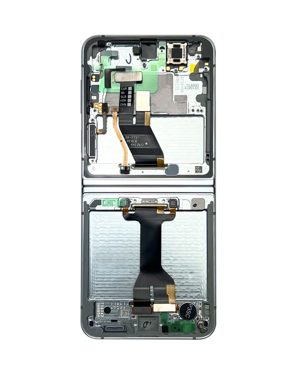 Samsung Z Flip 5 5G 2023 (Inner LCD) Screen Assembly (With The Frame) (Service Pack) (Lavender)
