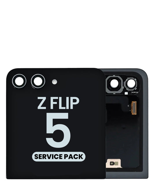 Samsung Z Flip 5 5G 2023 (Outer LCD) Screen Assembly (Without The Frame) (Service Pack) (Black)