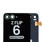 Outer OLED Assembly without Frame for Galaxy Z Flip 6 (F741) (Mint) (Service Pack)