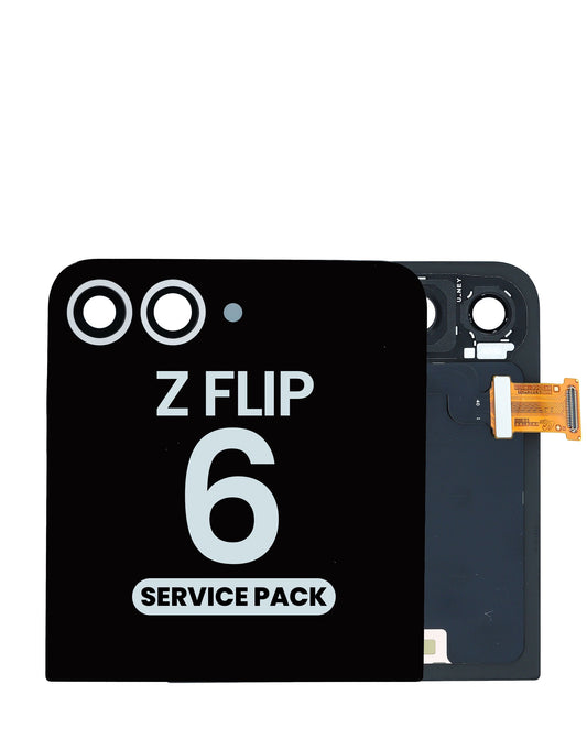 Samsung Z Flip 6 5G 2023 (Outer LCD) Screen Assembly (Service Pack) (White)