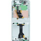 Samsung Z Flip 6 5G 2023 (Inner LCD) Screen Assembly (With The Frame) (Service Pack) (Silver)