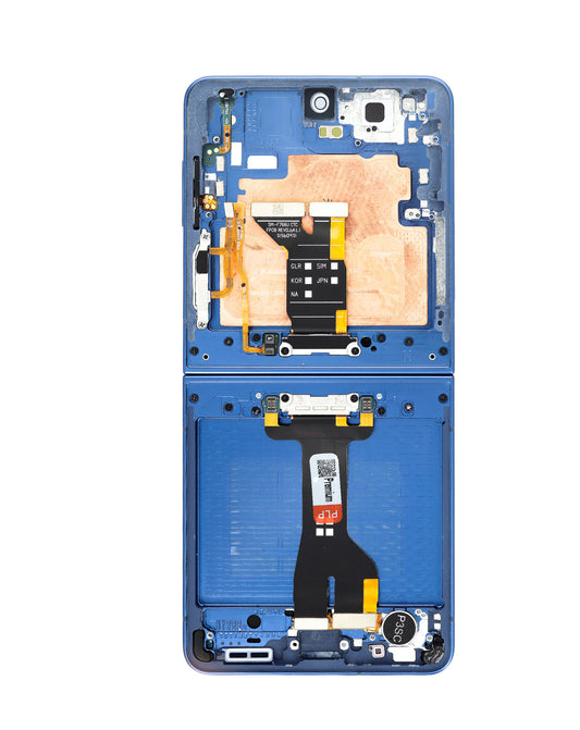 OLED Assembly with Frame for Galaxy Z Flip 7 F766 (BLUE SHADOW) (US & International) (Premium)