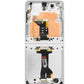 OLED Assembly with Frame for Galaxy Z Flip 7 F766 (WHITE) (US & International) (Premium)