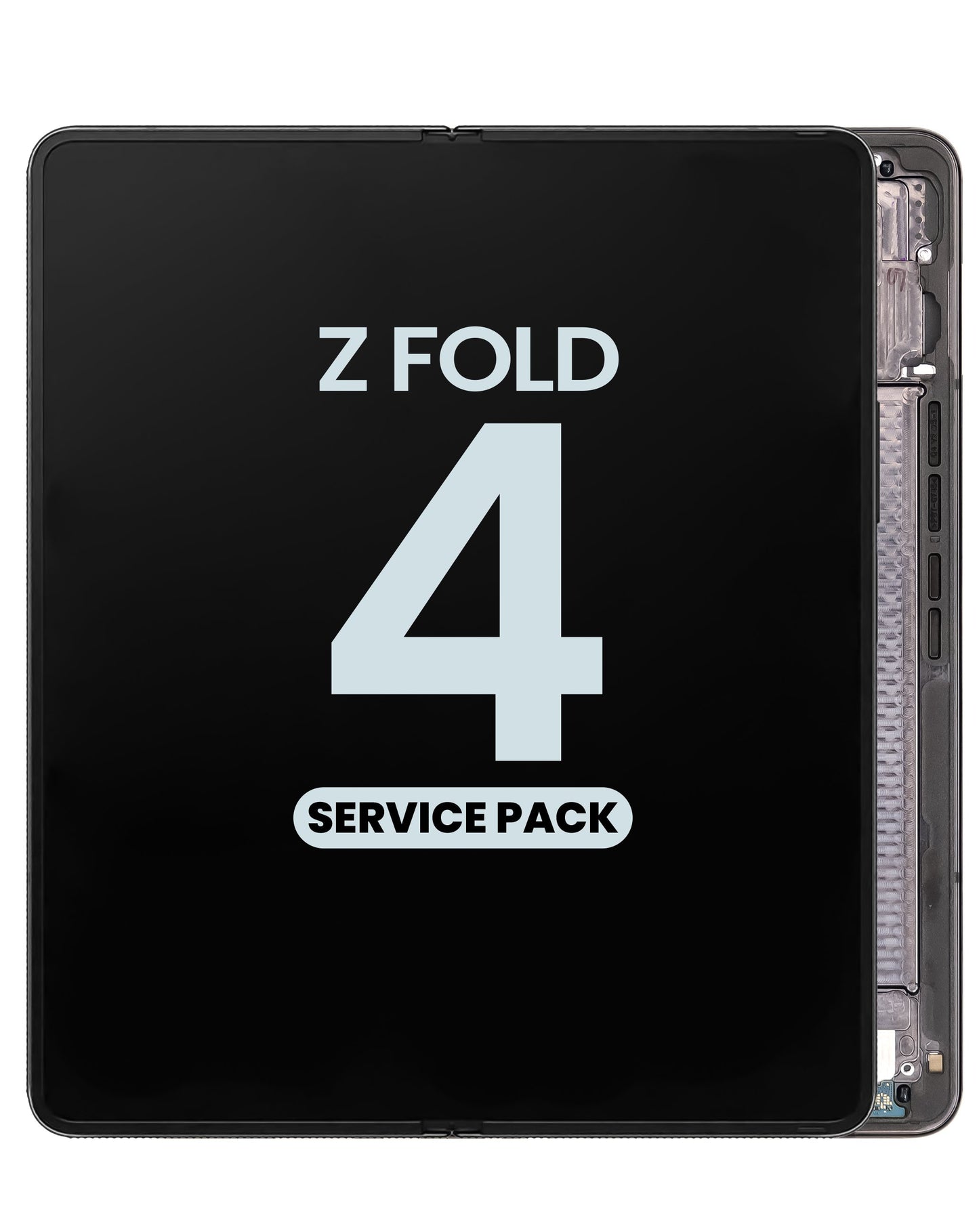 Samsung Z Fold 4 5G 2022 (Inner) Screen Assembly (With The Frame)(Service Pack) (Black)
