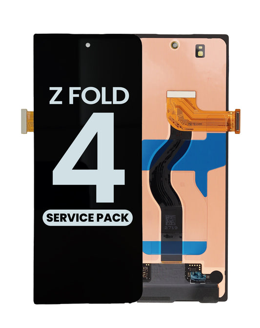 Samsung Z Fold 4 5G 2022 (Outer Front) Screen Assembly (Without The Frame)(Service Pack) (Black)