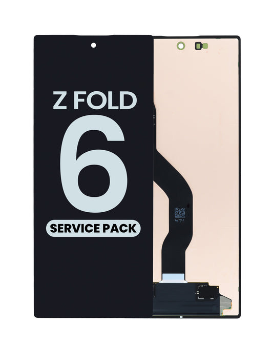 Samsung Z Fold 6 5G 2024 (Outer Front) Screen Assembly (Without The Frame)(Service Pack) (Black)