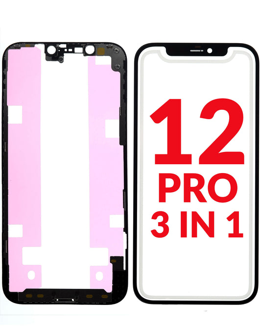 G+ OCA PRO 3-in-1 (Front Glass + Frame + OCA) for iPhone 12 Pro