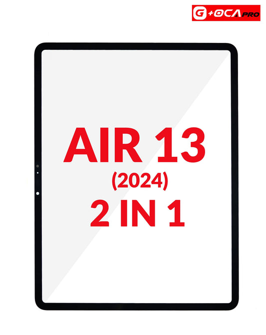 2in1 Front Glass with OCA (Premium) for iPad Air 13 (2024) (G+ Oca Pro)