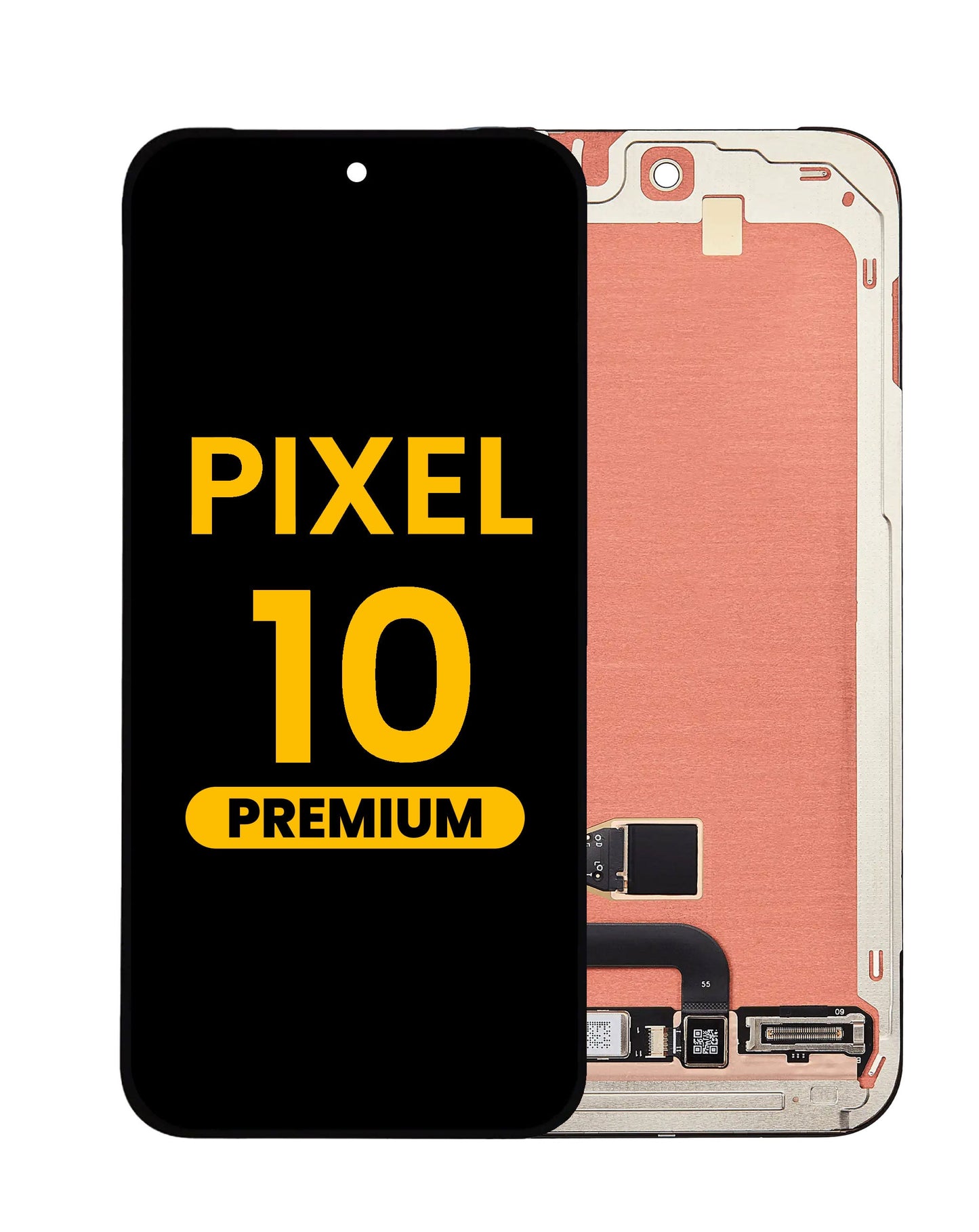 OLED Assembly with Frame for Google Pixel 10 (with Finger Print Sensor) (Premium)