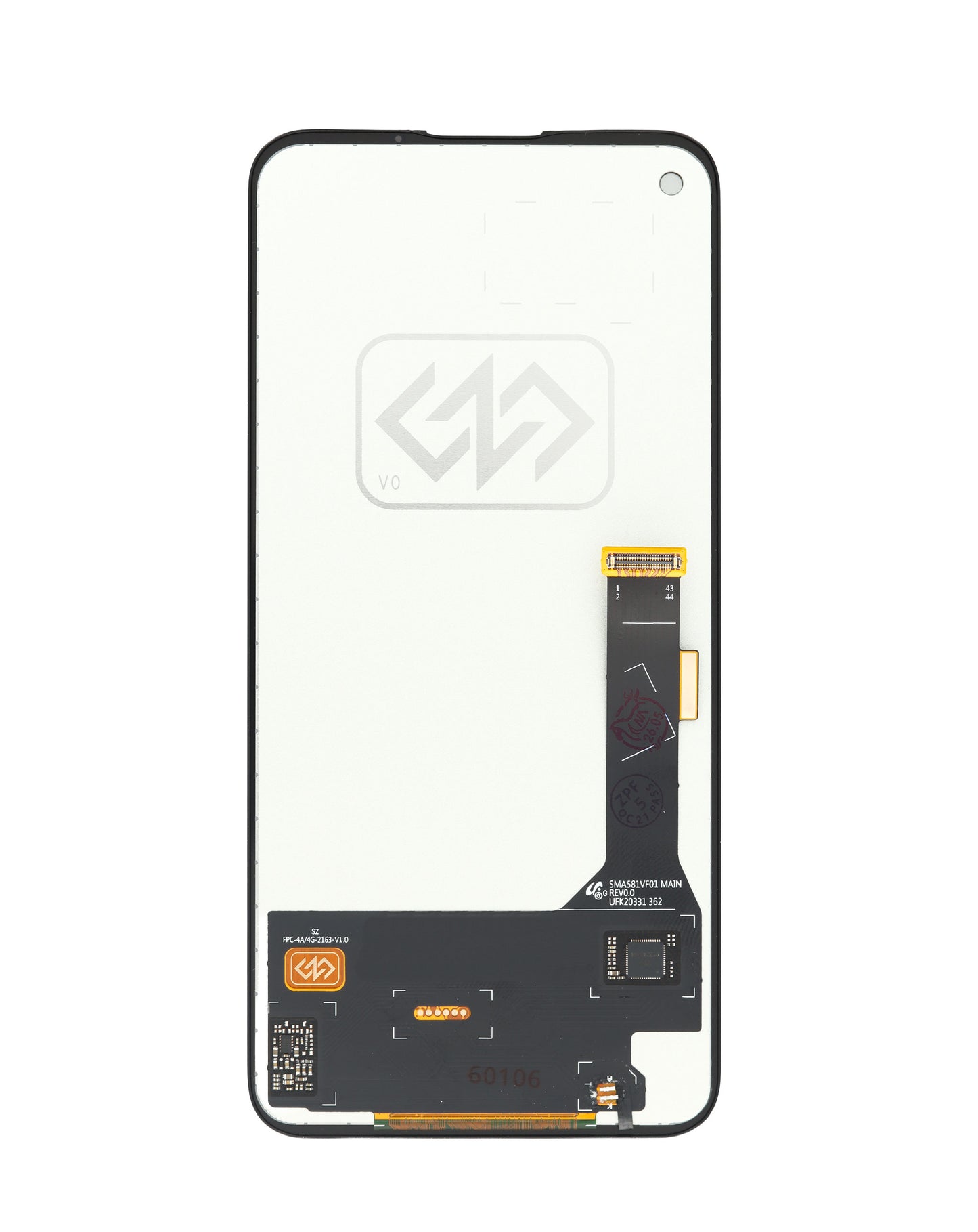 LCD Assembly without Frame for Google Pixel 4A (Aftermarket Incell)