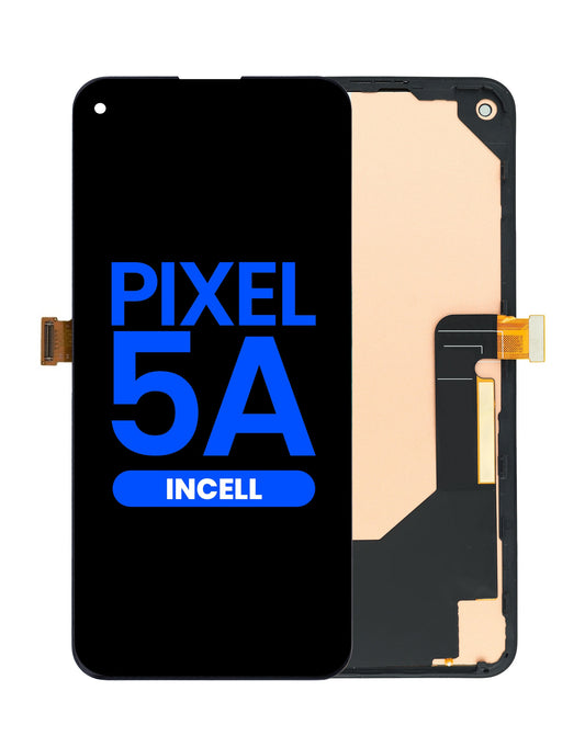 LCD Assembly with Frame for Google Pixel 5A (Aftermarket Incell)
