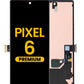 OLED Assembly with Frame for Google Pixel 6 (With Fingerprint Sensor) (Premium)