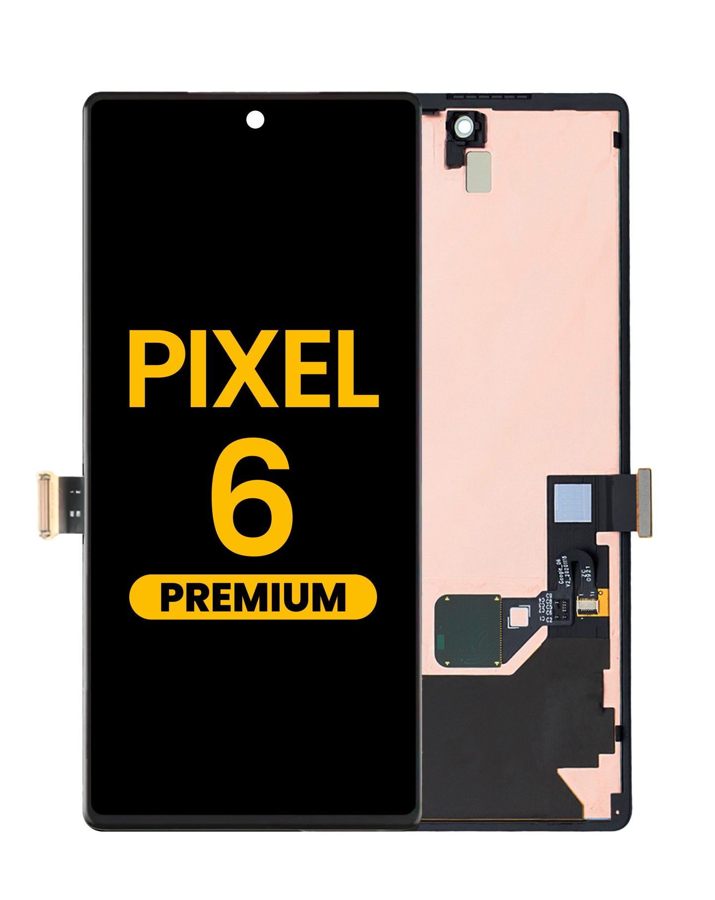 OLED Assembly with Frame for Google Pixel 6 (With Fingerprint Sensor) (Premium)
